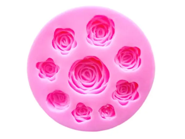 Moldes de silicona para fondant